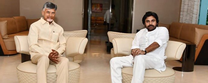 చంద్రబాబుతో పవన్ కల్యాణ్ భేటీ..